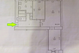 Продаются 2 комнаты в 3-комнатной