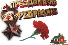 С днём защитника Отечества!